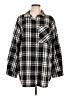 MG Plaid Black Long Sleeve Button-Down Shirt Size 2X - photo 1