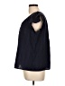 Gap 100% Cotton Black Short Sleeve Blouse Size L - photo 5
