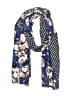 Unbranded Floral Blue Scarf One size - photo 1
