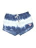 LoveShackFancy Hearts Tie-dye Blue Shorts Size L - photo 1