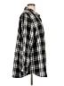 MG Plaid Black Long Sleeve Button-Down Shirt Size 2X - photo 4