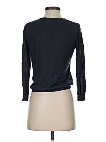 Salvatore Ferragamo Long Sleeve Silk Top (view 2)