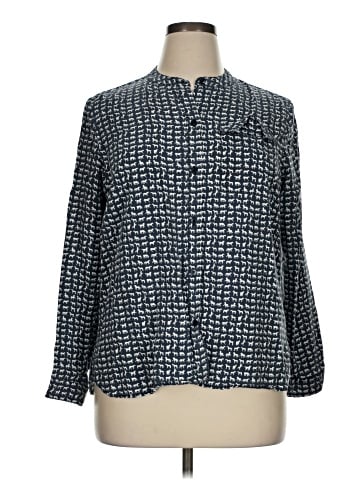 Liz Claiborne Long Sleeve Blouse (view 1)