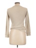 Basic Editions Tan Long Sleeve Top Size L - photo 2