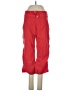 Lululemon Athletica Solid Red Casual Pants Size 4 (tall) - photo 1