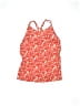 Lands' End Red Orange Swimsuit Top Size 16W - photo 1