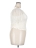 Torrid 100% Polyester Ivory Short Sleeve Top Size 2X Plus (2) - photo 4