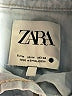 Zara Blue Long Sleeve Button-Down Shirt Size M - photo 7