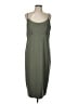 Unbranded Solid Green Casual Dress Size L - photo 1