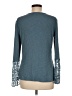 Naggoo Teal Long Sleeve Top Size M - photo 2