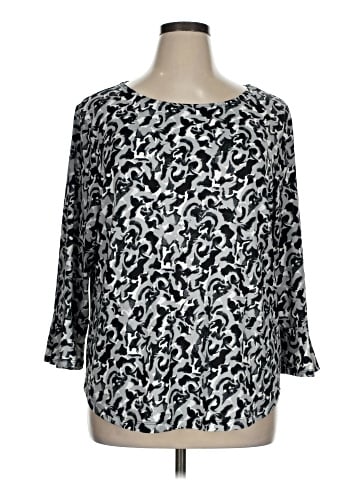Ruby Rd. 3/4 Sleeve Blouse (view 1)