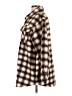 Time and Tru Plaid Brown Coat Size L - photo 5