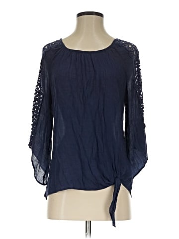 Perseption Concept 3/4 Sleeve Blouse (view 1)