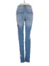 Express Floral Blue Jeans Size 0R - photo 2