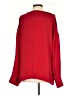 Glam 100% Polyester Red Long Sleeve Blouse Size S - photo 2