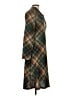 Connected Apparel Argyle Green Casual Dress Size 10 - photo 4