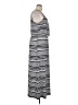 Collection Stripes Gray Casual Dress Size XL - photo 4