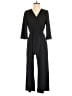 Belongsci Solid Black Jumpsuit Size M - photo 1