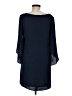 Milly Solid Blue Casual Dress Size 8 - photo 2