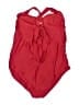 Torrid Hearts Red One Piece Swimsuit Size 4X Plus (4) - photo 2