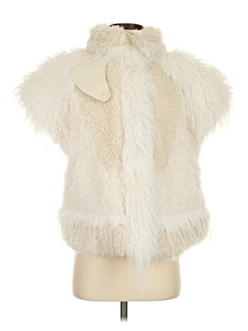 Zara Faux Fur Vest (view 1)