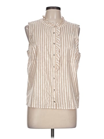 Talbots Sleeveless Button-Down Shirt (view 1)