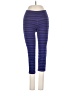 Athleta 100% Polyester Stripes Purple Leggings Size XS - photo 1