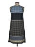 Max Studio Print Blue Casual Dress Size S - photo 2