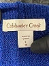 Coldwater Creek Blue Turtleneck Sweater Size 14 - photo 7