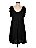 Max Studio Solid Black Casual Dress Size L (estimated) - photo 1