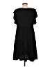 Max Studio Solid Black Casual Dress Size L (estimated) - photo 2