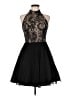 Xscape 100% Nylon Black Cocktail Dress Size 6 - photo 1