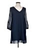 Lulus Solid Blue Casual Dress Size XS - photo 1