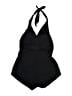 Cupshe Solid Black One Piece Swimsuit Size XS - photo 1