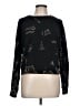 Wild Fable Print Black Pullover Sweater Size L - photo 1