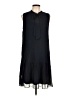 DKNY 100% Polyester Black Casual Dress Size 12 - photo 1
