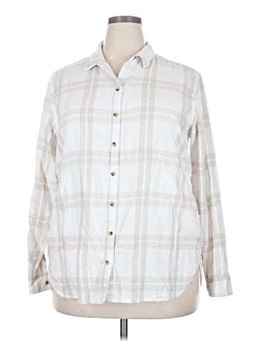 Jachs Girlfriend Long Sleeve Button-Down Shirt (view 1)
