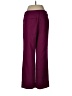 Talbots Color Block Burgundy Casual Pants Size 6 - photo 2