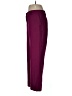 Talbots Color Block Burgundy Casual Pants Size 6 - photo 5
