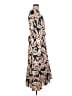Assorted Brands Print Blue Casual Dress Size M - photo 4