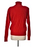Mark Shale 100% Cashmere Red Cashmere Pullover Sweater Size L - photo 2