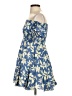 Zara Tropical Blue Cocktail Dress Size XS - photo 5