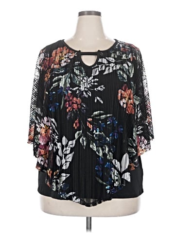 Vintage Rose 3/4 Sleeve Blouse (view 1)