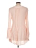 Dex 100% Rayon Pink Long Sleeve Blouse Size L - photo 2