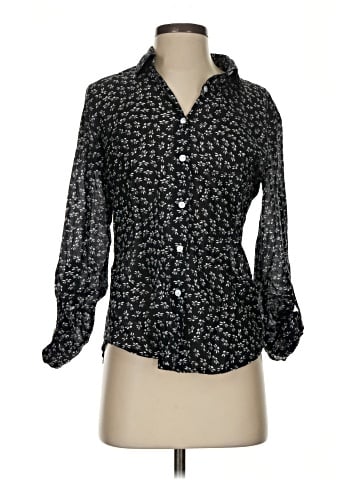 Coldwater Creek 3/4 Sleeve Button-Down Shirt (view 1)