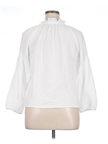 J.Crew Factory Store 3/4 Sleeve Blouse (view 2)