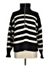 Everlane 100% Wool Stripes Black Cardigan Size M - photo 1