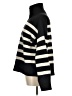 Everlane 100% Wool Stripes Black Cardigan Size M - photo 5