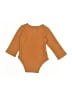 Mud Pie Solid Brown Long Sleeve Onesie Size 6-9 mo - photo 2