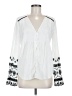 Veronica Beard 100% Cotton White Long Sleeve Blouse Size 8 - photo 1